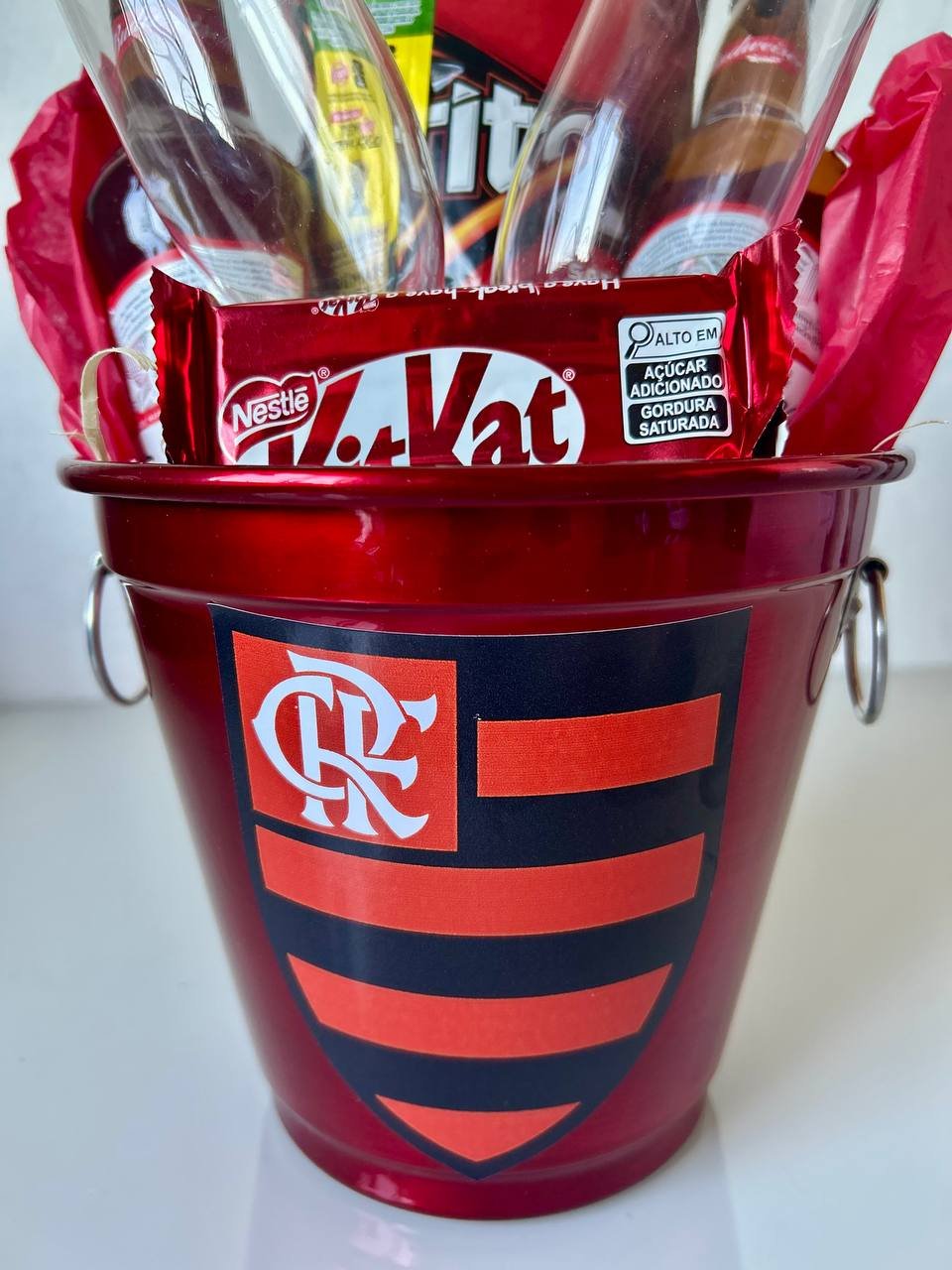 Cesta Balde Flamengo