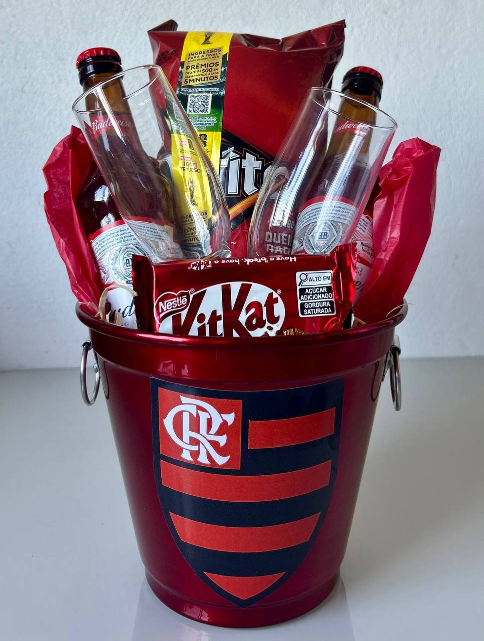 Cesta Balde Flamengo
